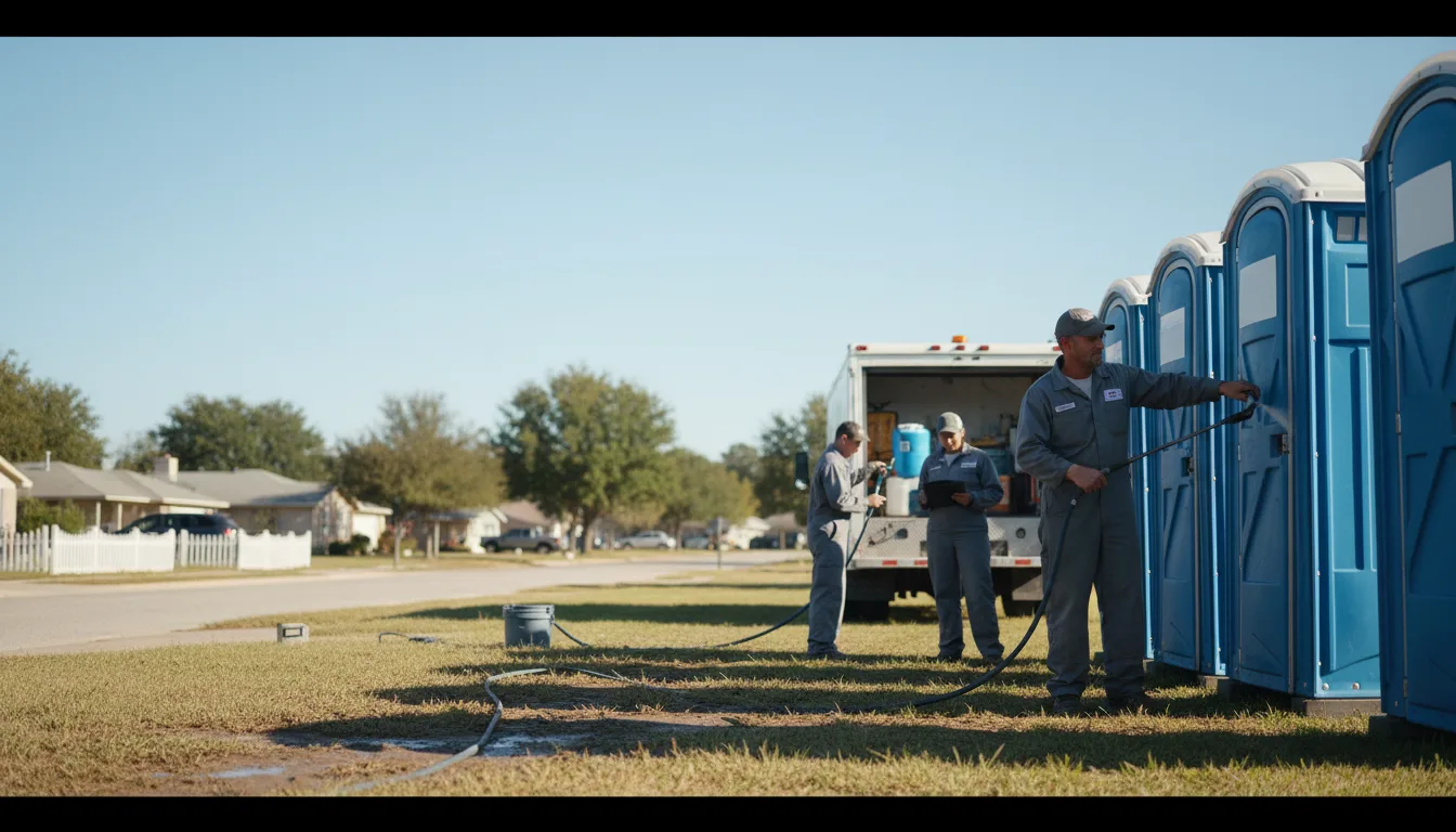 Long-Term Portable Toilet Rental in Sumner, IA near me